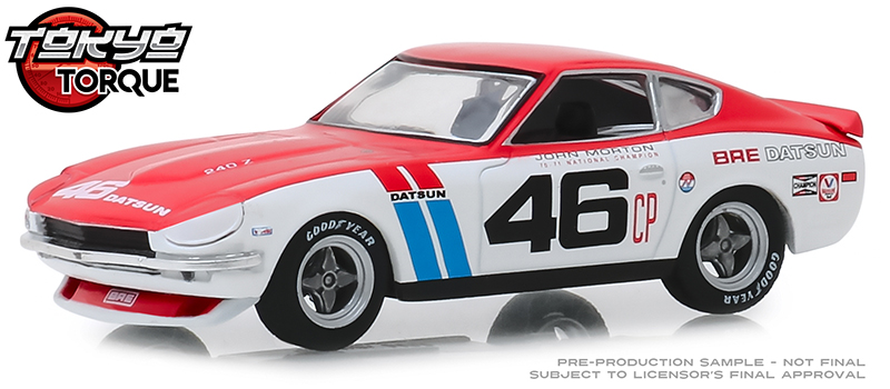 1971 Datsun 240Z - #46 Brock Racing Enterprises BRE - John Morton