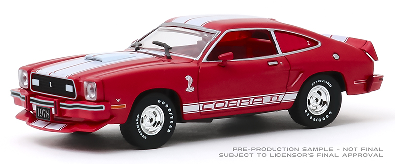 1978 Ford Mustang II Cobra II in Red with White Stripes - 86337
