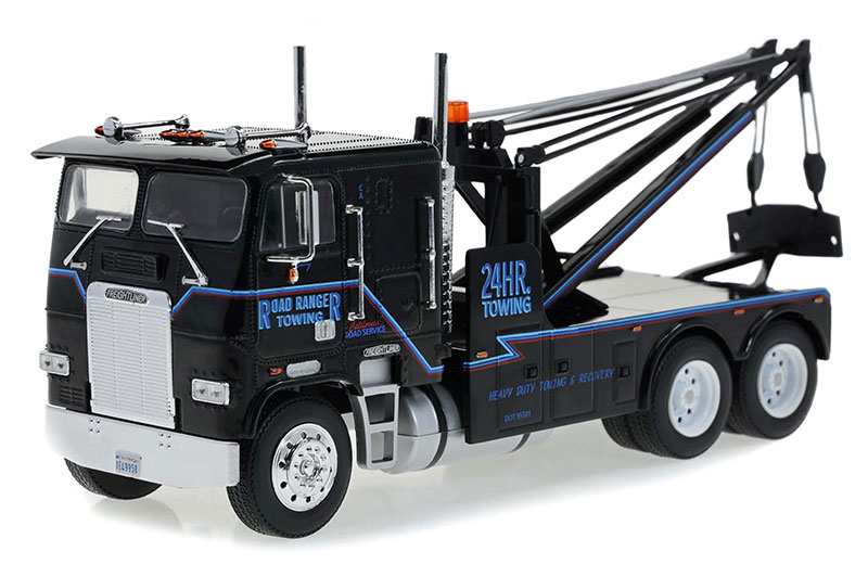 ジャックダニエルトレーラーミニカー 1984 Freightliner FLA 9664 Tow Truck - Terminator Judgment Day