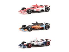 11545 - Greenlight Diecast 2022 Indianapolis 500 Podium 3 Car Set