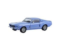 GREENLIGHT #125131-E - 1967 Shelby Mustang GT-500 Restomod in Acapulco Blue with Custom Wheels