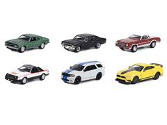 13320-CASE - Greenlight Diecast GL Muscle Series 27 6 Piece Set