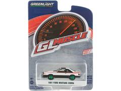 GREENLIGHT #13320-D-SP - 1981 Ford Mustang Cobra in Polar White