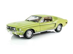 GREENLIGHT #13692 - 1968 Ford Mustang GT Fastback in Lime and Gold with Black GT Stripe