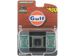 Greenlight Diecast Gulf Oil Automotive Double Scissor Lift SPECIAL