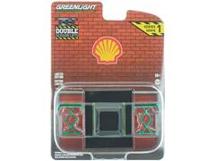 Greenlight Diecast Shell Oil Automotive Double Scissor Lift SPECIAL