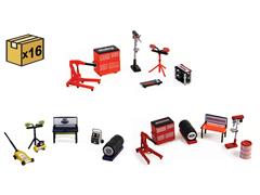 16200-MASTER - Greenlight Diecast Shop Tool Accessories Series 6 48 Piece