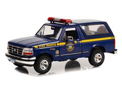 19121 - Greenlight Diecast New York State Police 1996 Ford Bronco