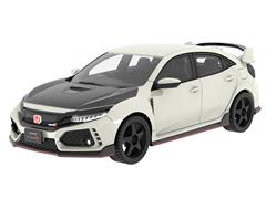 GREENLIGHT #235110-F - 2018 - Honda Integra FK8 with Custom Wheels and Carbon Hood in Championship White