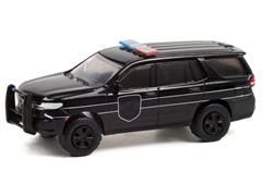 Greenlight Diecast 2021 Chevrolet Tahoe Black Bandit Police Black