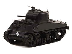 28090-A - Greenlight Diecast 1944 M4 Sherman Tank Black Bandit Series