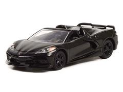 28090-D - Greenlight Diecast 2021 Chevrolet Corvette C8 Stingray Convertible Black