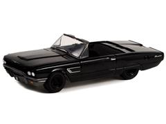 28110-B - Greenlight Diecast 1965 Ford Thunderbird Convertible Black Bandit Series