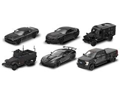 GREENLIGHT #28190-CASE - Black Bandit Series 31 - 6-Piece Set in a Non-Returnable Factory-Sealed Case