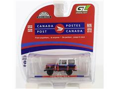 GREENLIGHT #30083-SP1 - Canada Post - 1975 Jeep DJ-5E Electruck Electric Delivery Vehicle in Red Chrome and White