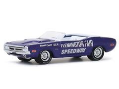 Greenlight Diecast 1971 Dodge Challenger Convertible Flemington Fair Speedway