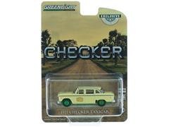 Greenlight Diecast Tisdale Cab Co 1971 Checker Taxicab SPECIAL