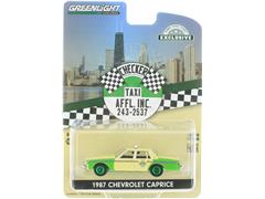 Greenlight Diecast Chicago Checker Taxi Affl