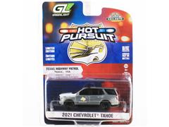 GREENLIGHT #30235-SP1 - Texas Highway Patrol - 2021 Chevrolet Tahoe Police Pursuit Vehicle in Raw Body Grey