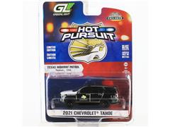 GREENLIGHT #30235-SP2 - Texas Highway Patrol - 2021 Chevrolet Tahoe Police Pursuit Vehicle in Black Chrome