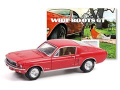 Greenlight Diecast Goodyear Vintage Ad Cars 1968 Ford Mustang