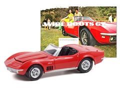 30248 - Greenlight Diecast Goodyear Vintage Ad Cars 1969 Chevrolet Corvette
