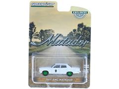 30250-SP - Greenlight Diecast Allied Security 1971 AMC Matador SPECIAL GREEN