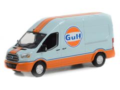 30260 - Greenlight Diecast Gulf Oil 2019 Ford Transit LWB High