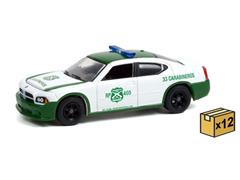 30270-CASE - Greenlight Diecast Carabineros de Chile 2006 Dodge Charger Police
