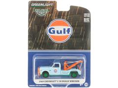 30275-SP - Greenlight Diecast Gulf Oil Welding Tire Collision 1969 Chevrolet