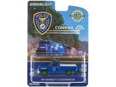 Greenlight Diecast Conrail Consolidated Rail Corporation Police 1981 Chevrolet