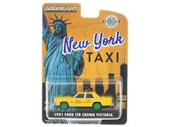 Greenlight Diecast NYC Taxi 1991 Ford LTD Crown Victoria