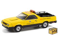 30311-CASE - Greenlight Diecast 1986 Chevrolet El Camino SS 70th Annual