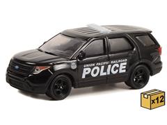 30386-CASE - Greenlight Diecast Union Pacific Railroad Police 2015 Ford Police