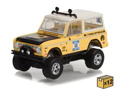30389-CASE - Greenlight Diecast 141 Rebelle Rally 1969 Ford Bronco Toms