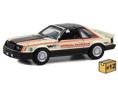 30392-CASE - Greenlight Diecast 1979 Ford Mustang Hardtop 63rd Annual Indianapolis