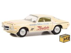 30397-CASE - Greenlight Diecast 1971 Chevrolet Camaro 1971 Schaefer 500 at