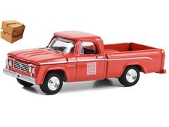 GREENLIGHT #30402-BOX - 47th International 500 Mile Sweepstakes - Indianapolis 500 Official Truck Dodge Builds Tough Trucks - 1963 Dodge D-100 Pickup