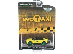 Greenlight Diecast NYC Taxi 2022 Ford Mustang Mach E