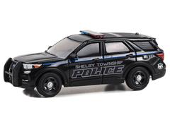 30451 - Greenlight Diecast Shelby Township Police 2023 Ford Police Interceptor