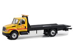 30470 - Greenlight Diecast Shell Oil International Durastar 4400 Flatbed Truck