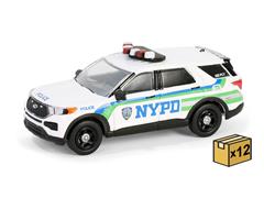 GREENLIGHT #30500-CASE - New York City Police Department - 2023 Ford Police Interceptor Utility