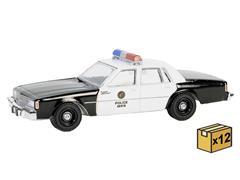 30503-CASE - Greenlight Diecast LAPD 1982 Chevrolet Impala Squad Car Los
