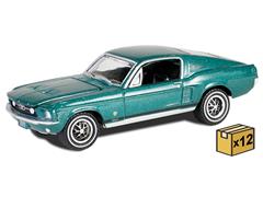 30505-CASE - Greenlight Diecast 1967 Ford Mustang GT Fastback High Country