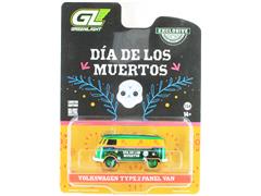Dia de los Muertos - Volkswagen Type 2 Panel Van in Chrome Green #30525-SP