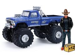 Bigfoot #1 - 1979 Ford F-250 Monster Truck with Scale Bob Chandler Standing Figure - 12 Pieces in a #30544-CASE