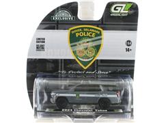 GREENLIGHT #30549-SP1 - Dover Police 100th Anniversary - 2024 Chevrolet Tahoe in Raw Body Grey