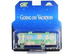 GREENLIGHT #30551-SP - 1972 Condor II RV in Dirty Green Chrome - Going on Vacation