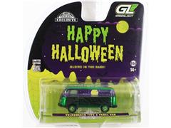 GREENLIGHT #30556-SP1 - Halloween 2025 - Volkswagen Type 2 Panel Van - Spooky Night - With Glow in the Dark in Green