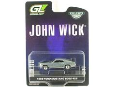 GREENLIGHT #30557-SP - 1969 Ford Mustang BOSS 429 in Raw Body Gray - John Wick 2014